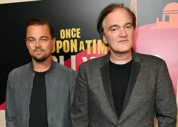Mandatory Credit: Photo by Rob Latour/REX/Shutterstock (9640551c)Leonardo DiCaprio and Quentin Tarantino'Once Upon a Time in Hollywood' presentation, Arrivals, CinemaCon, Las Vegas, USA - 23 Apr 2018Sony Pictures Entertainment presentation