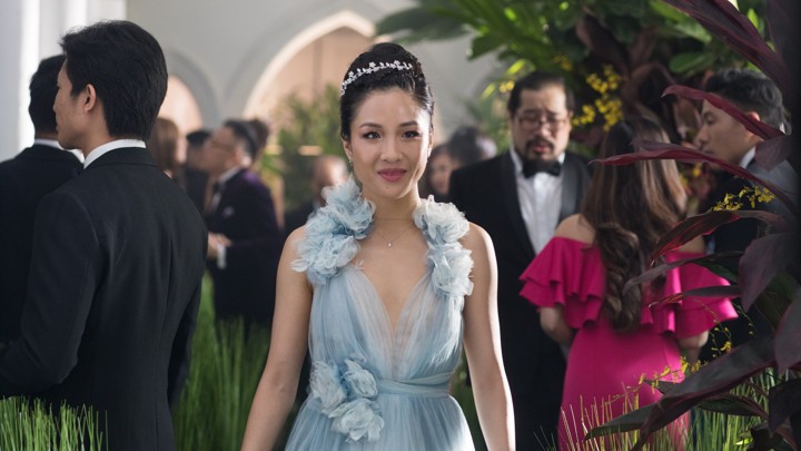 Rachel looking gorgeous, Crazy Rich Asians