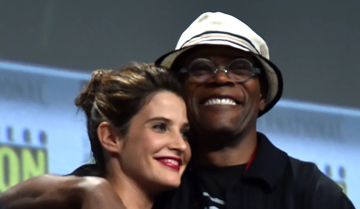 Image result for Samuel L. Jackson & Cobie Smulders